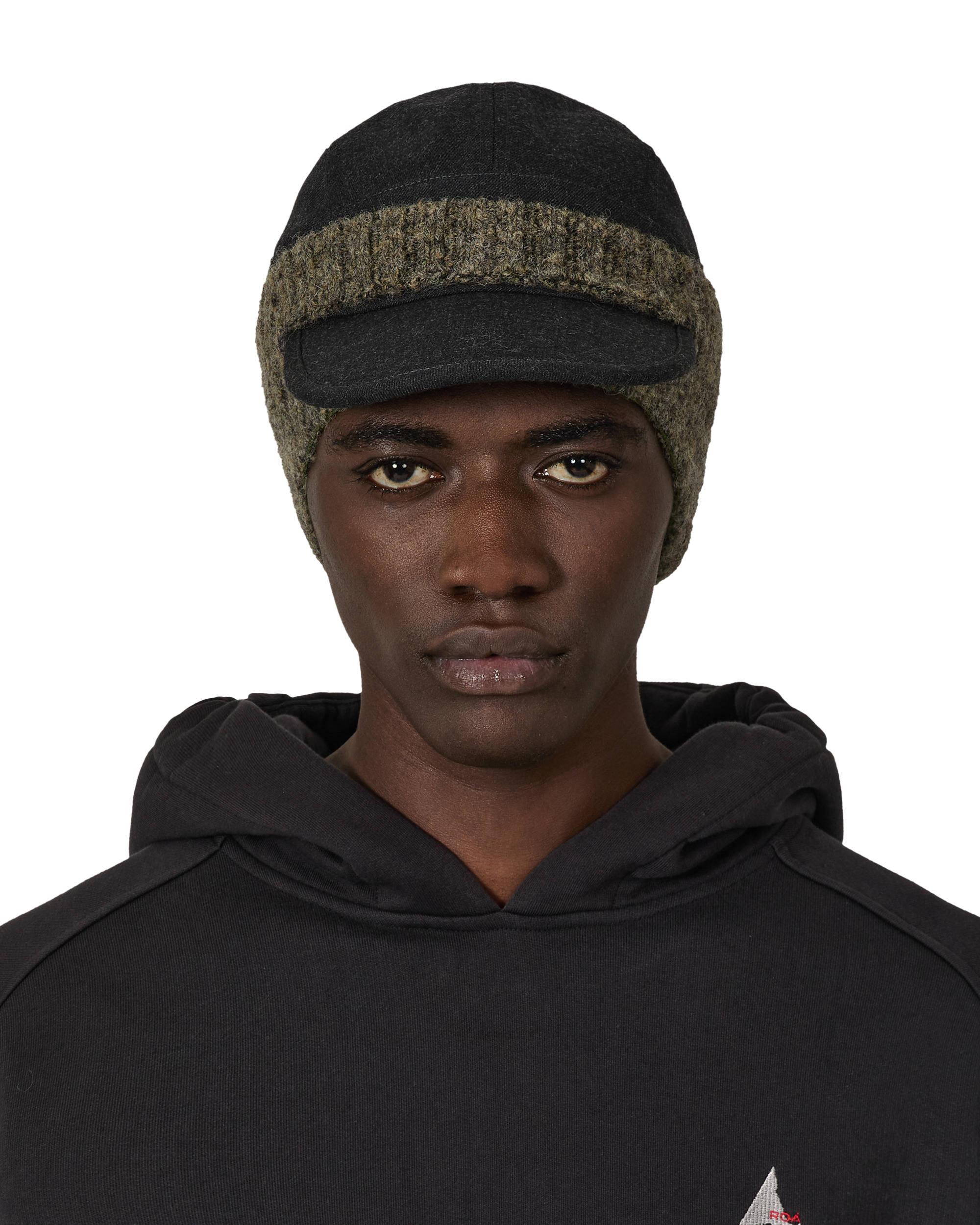 Hawk Wool Knit Ear Warmer - 5