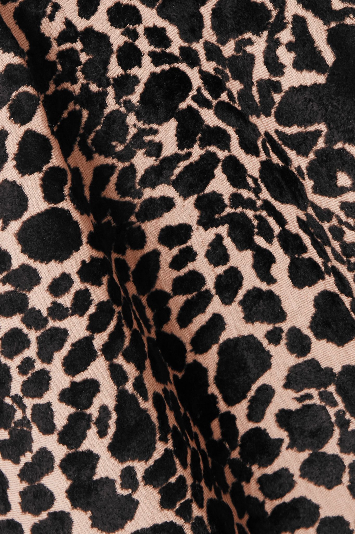 Leopard jacquard-knit mini dress - 4