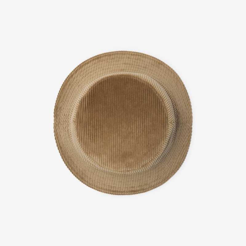 Burberry Knight Stamp Corduroy Bucket Hat outlook