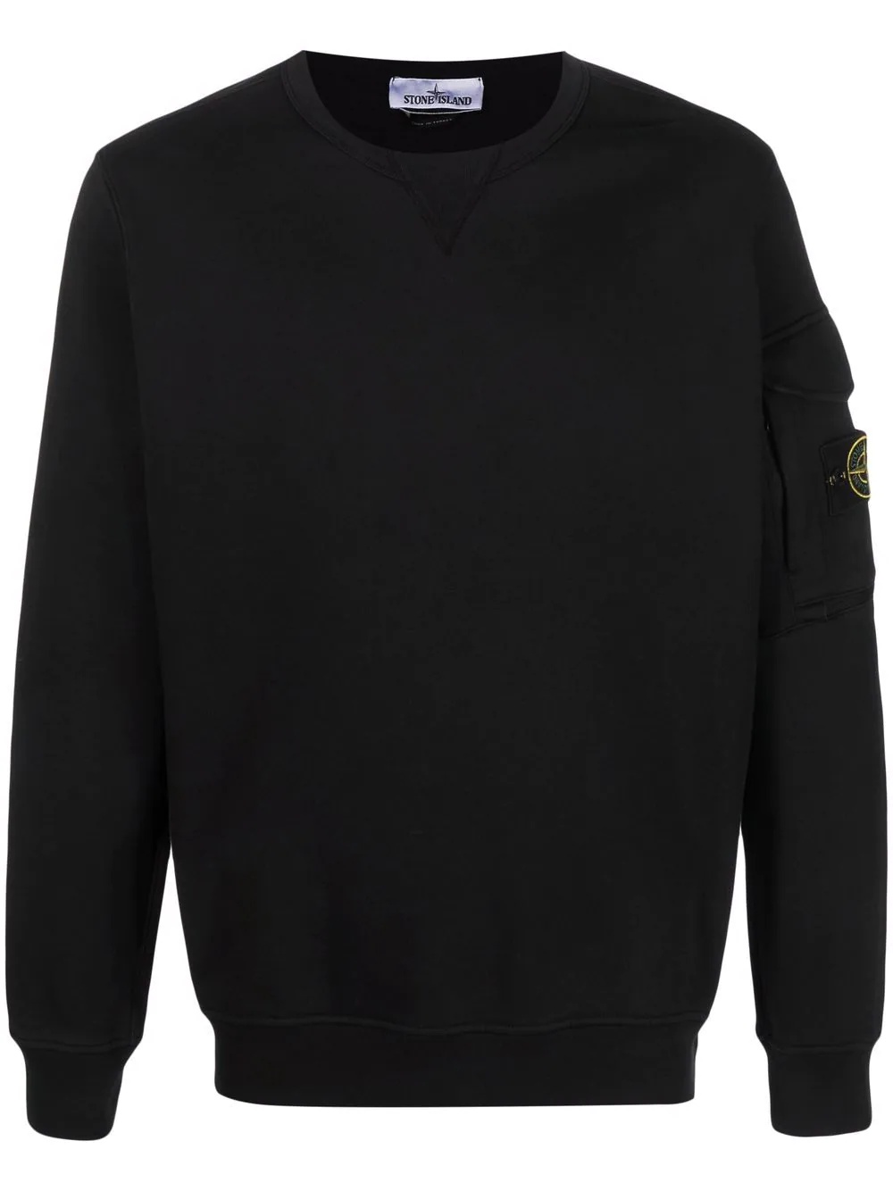 logo patch sweatshirt - 1