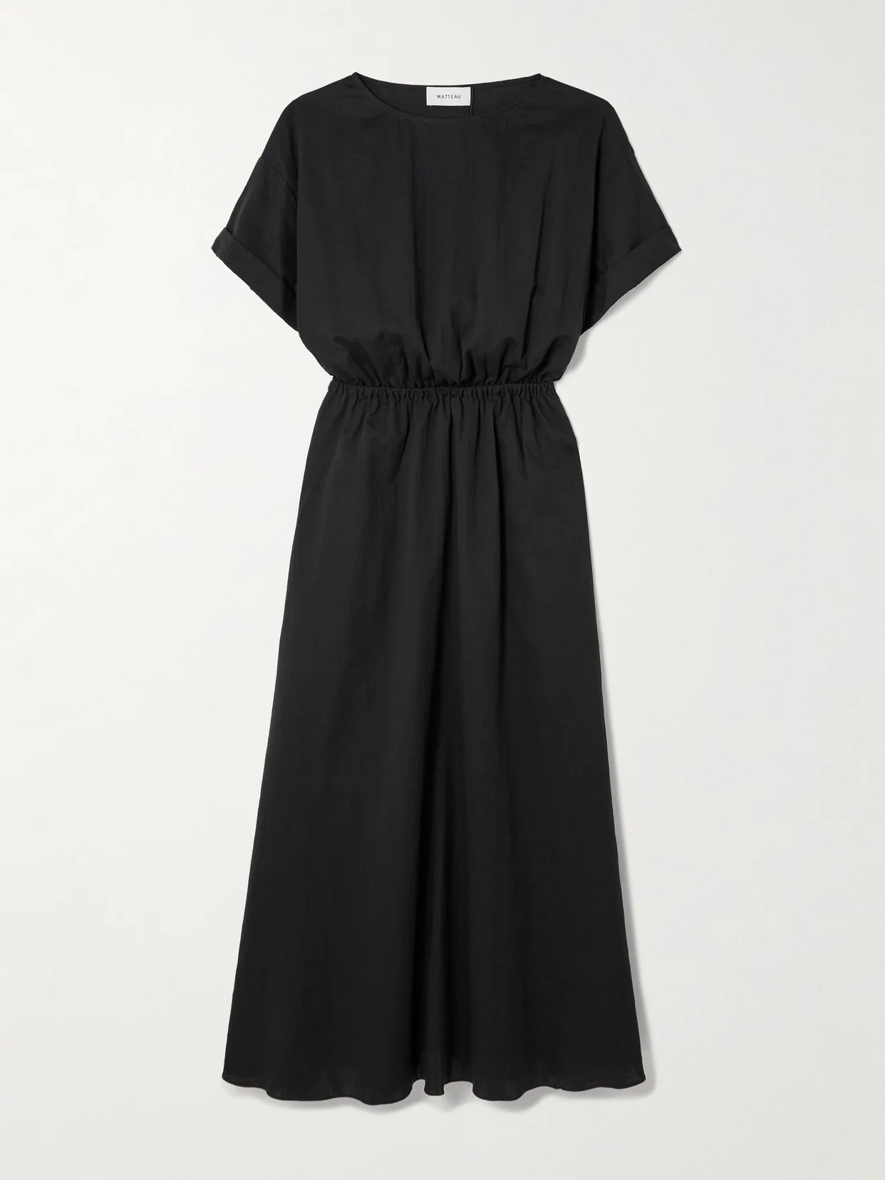Relaxed Tee Cotton-gauze Maxi Dress - 1