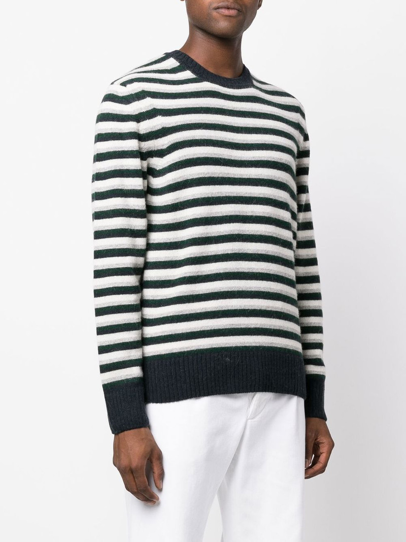 stripe-print knit jumper 3