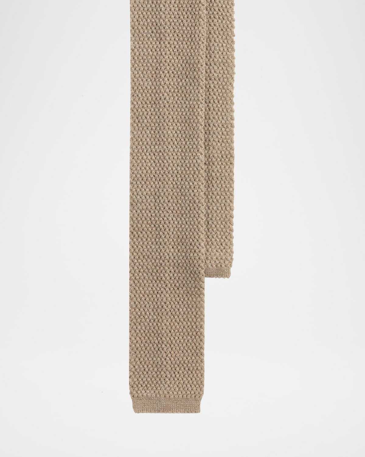 Men's Cashmere Knit Tie - 1