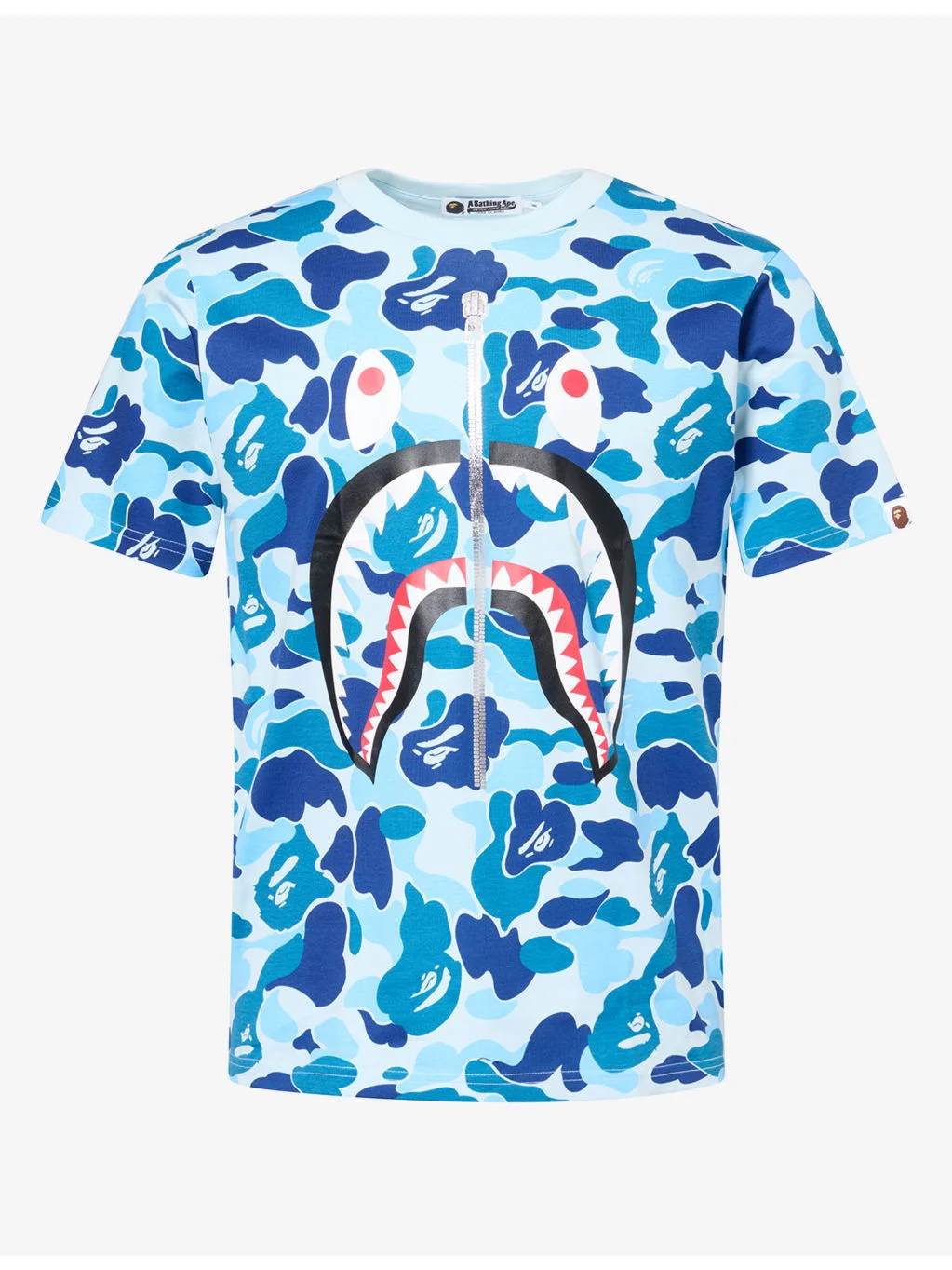 ABC Camo Shark Graphic Cotton-Jersey T-Shirt - 1