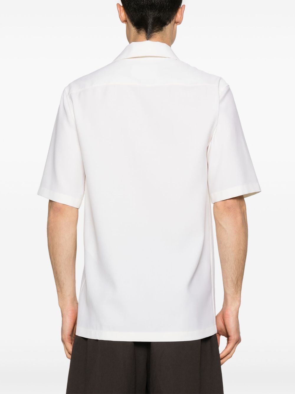 wool polo shirt - 3