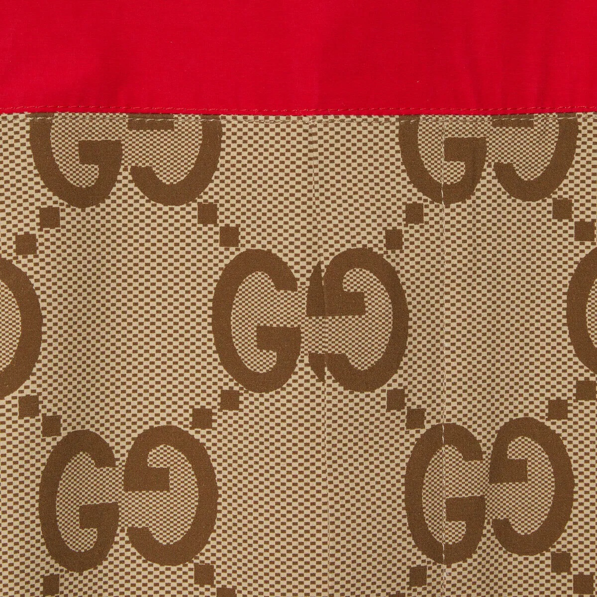 Gucci Tiger jumbo GG canvas anorak coat - 4