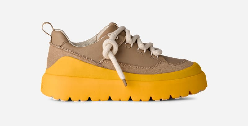 ® Men's Heritage Utility Sneaker Leather Shoes in Mustard Seed/Summer Wheat 1