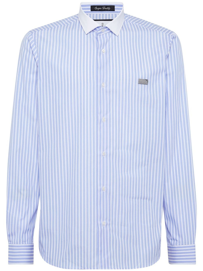 Sugar Daddy striped cotton shirt - 1