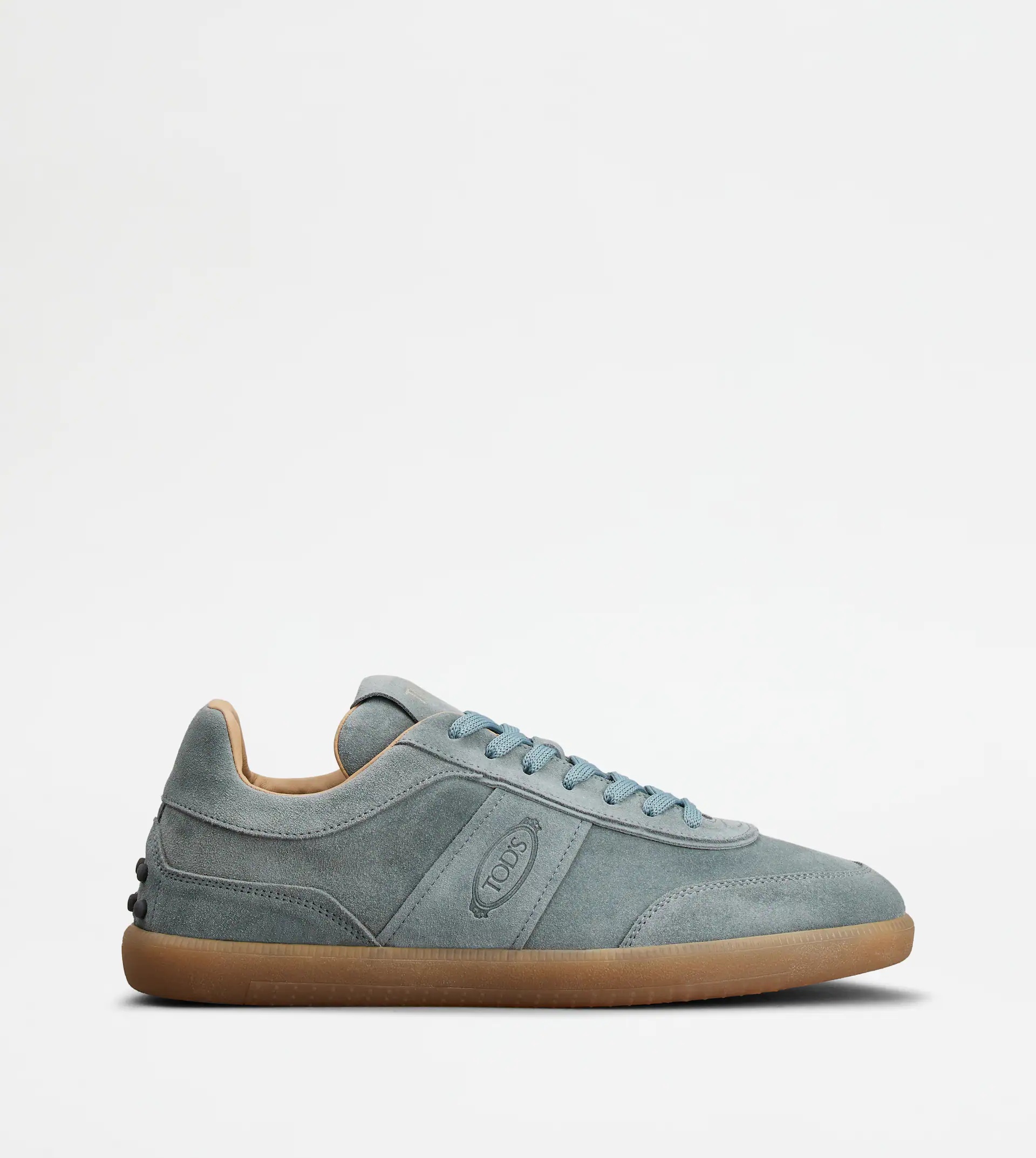 TOD'S TABS SNEAKERS IN SUEDE - GREY - 1