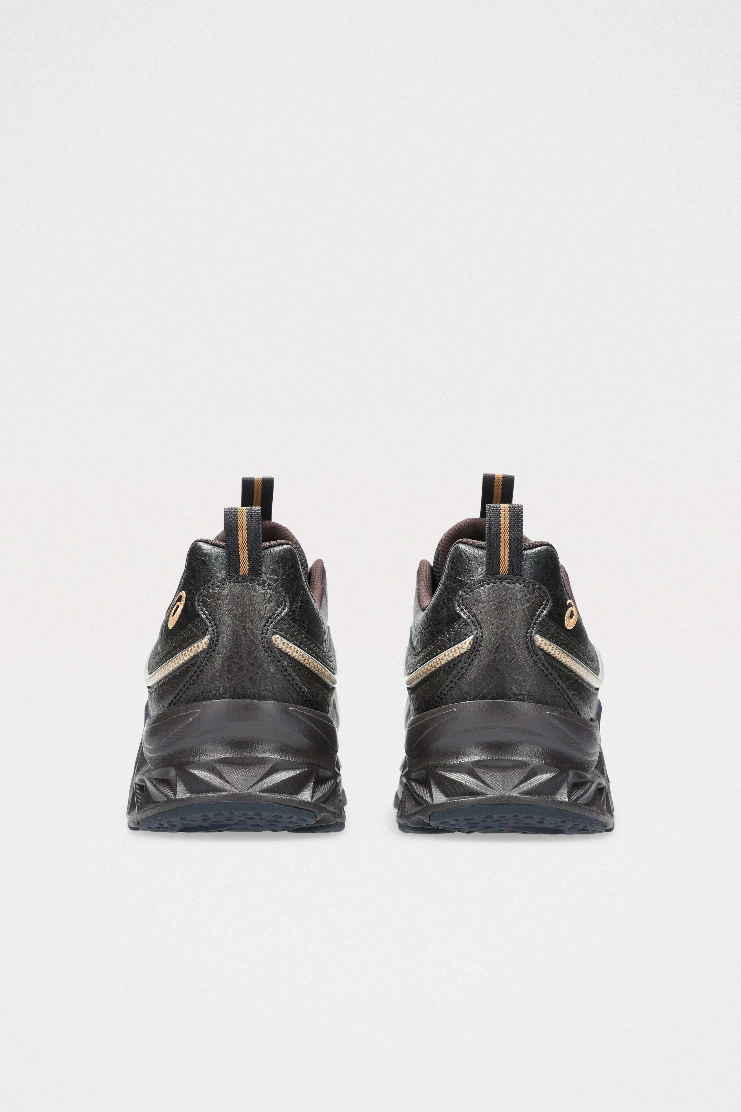 ASICS X OTTO 958 PROTOBLAST-CMLVIII DARK BROWN / PURE GOLD - 5