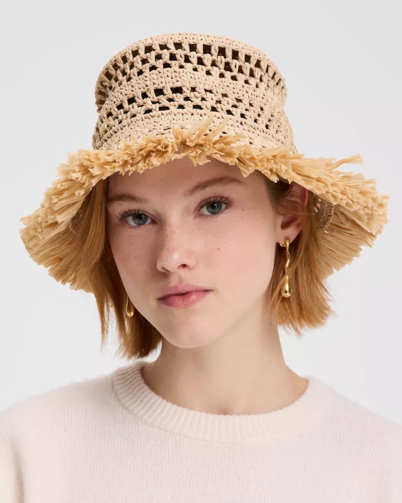 kate spade Fringe Spade Cloche outlook