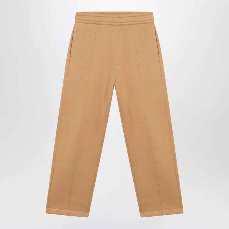 Ami Paris Camel Ami De Coeur Joggers Men - 1