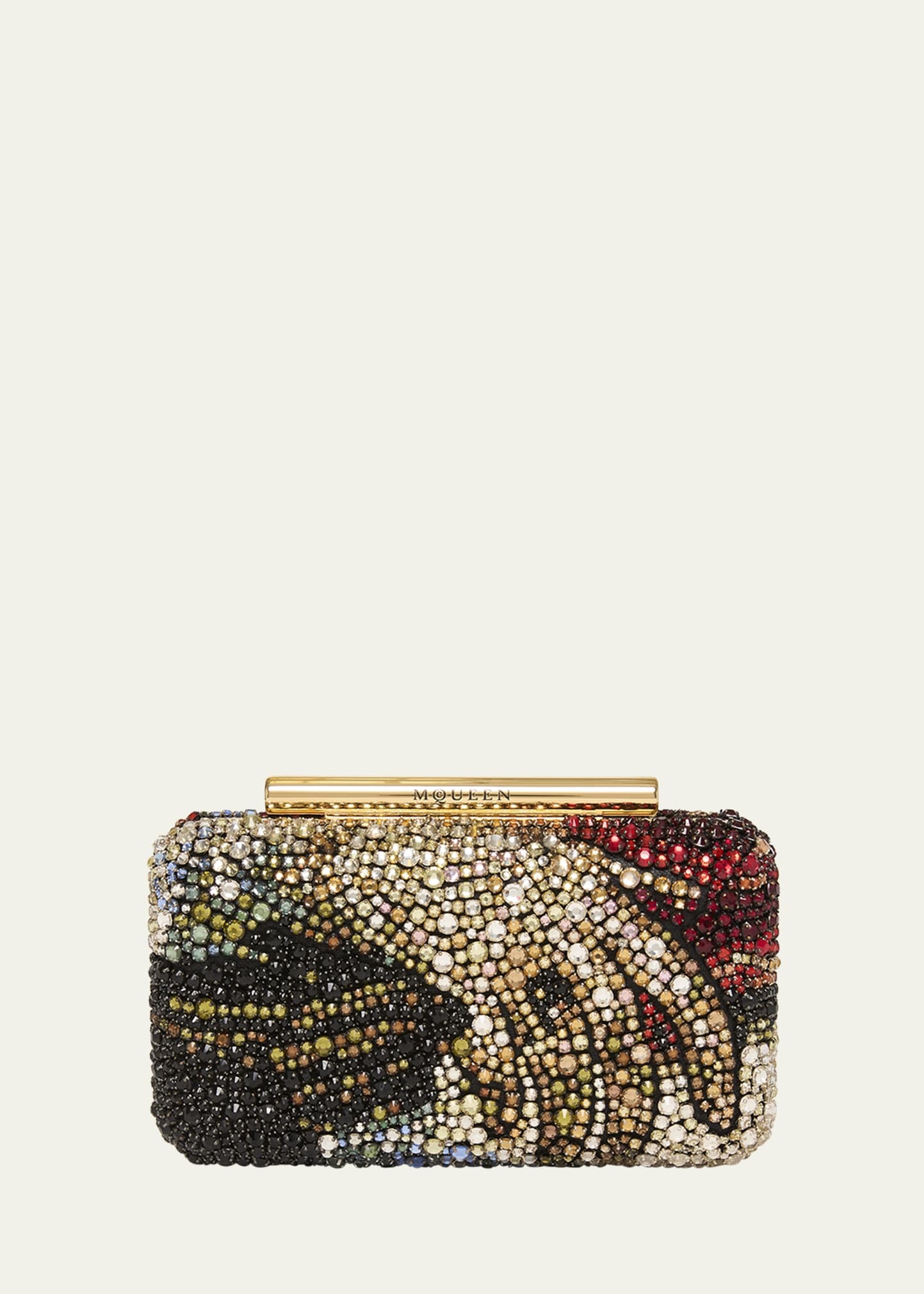 T-Bar Box Clutch Bag - 1