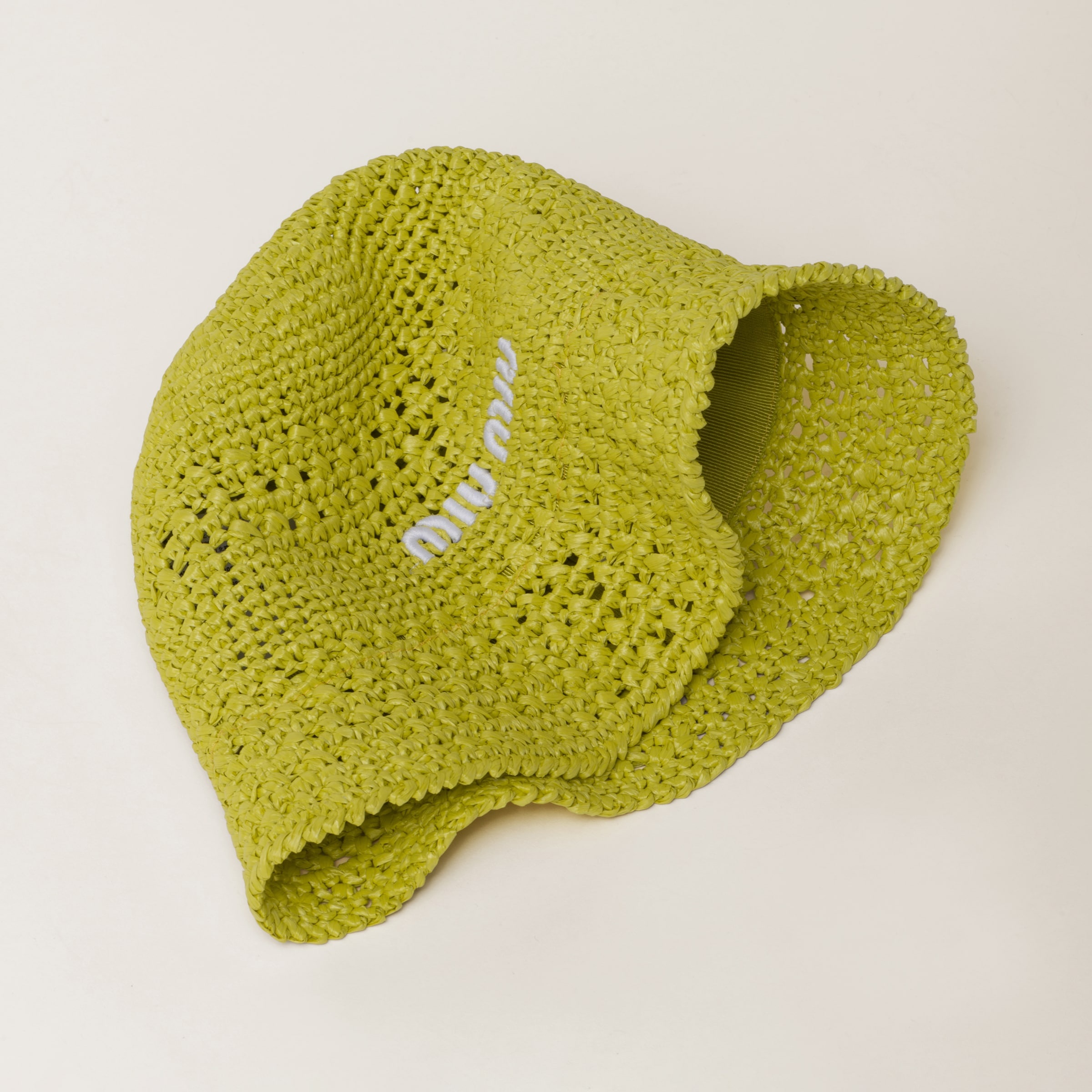 Woven fabric hat - 3