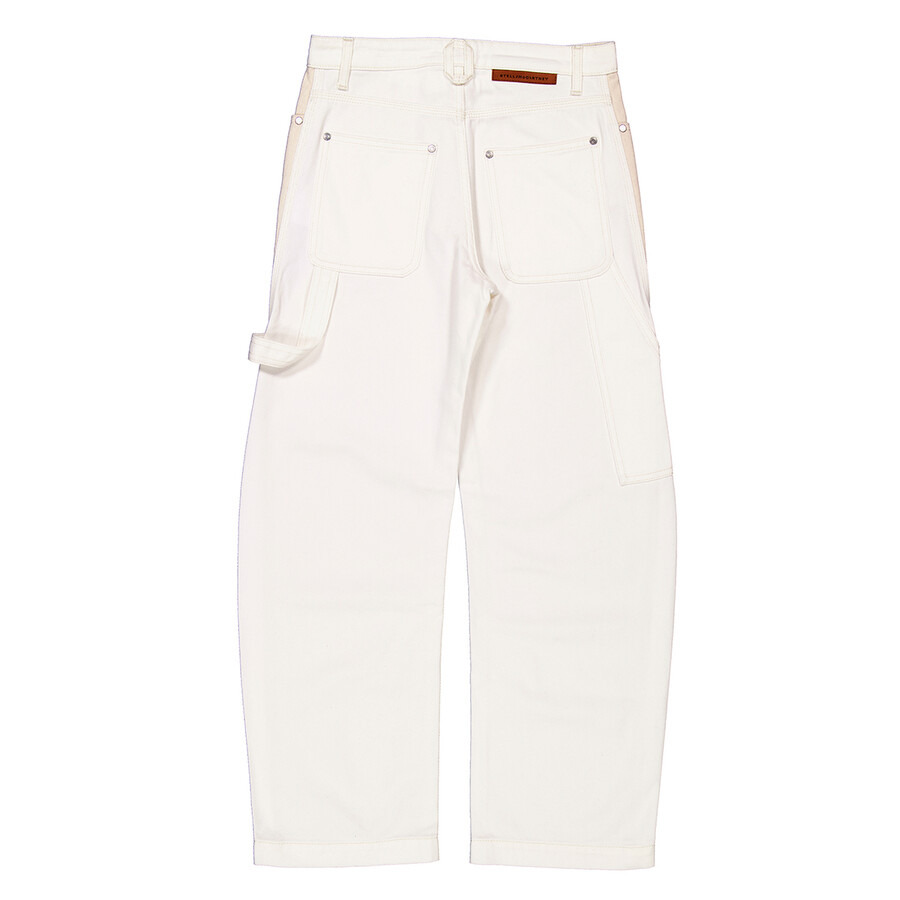 Stella McCartney High-Waist Straight-Leg Cropped Jeans - 3
