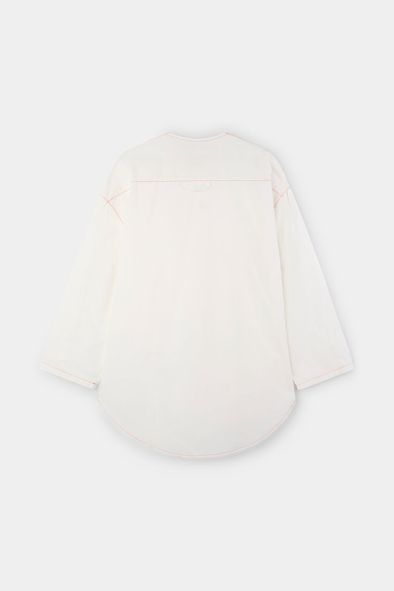 MEGA OVER SHIRT / cream 4