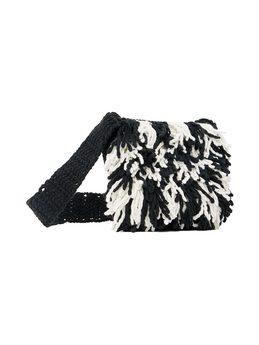 Black & White Mini Komon Bag - 2