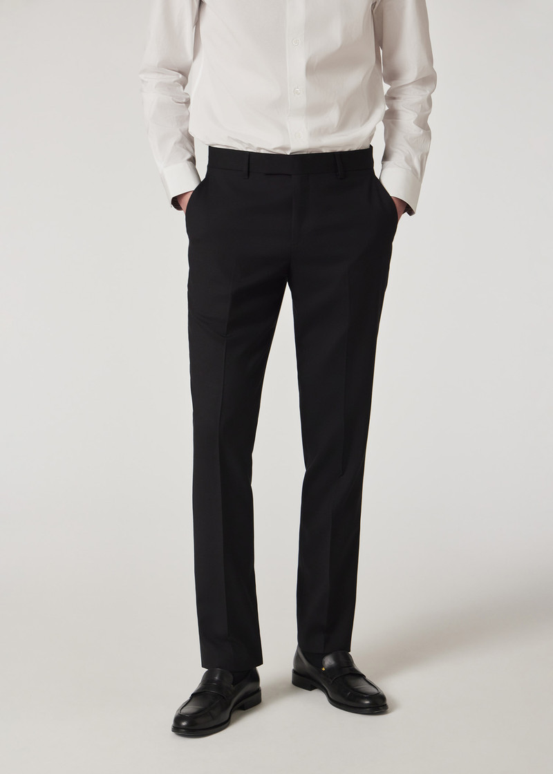 Tailored-Fit Wool Suit 11