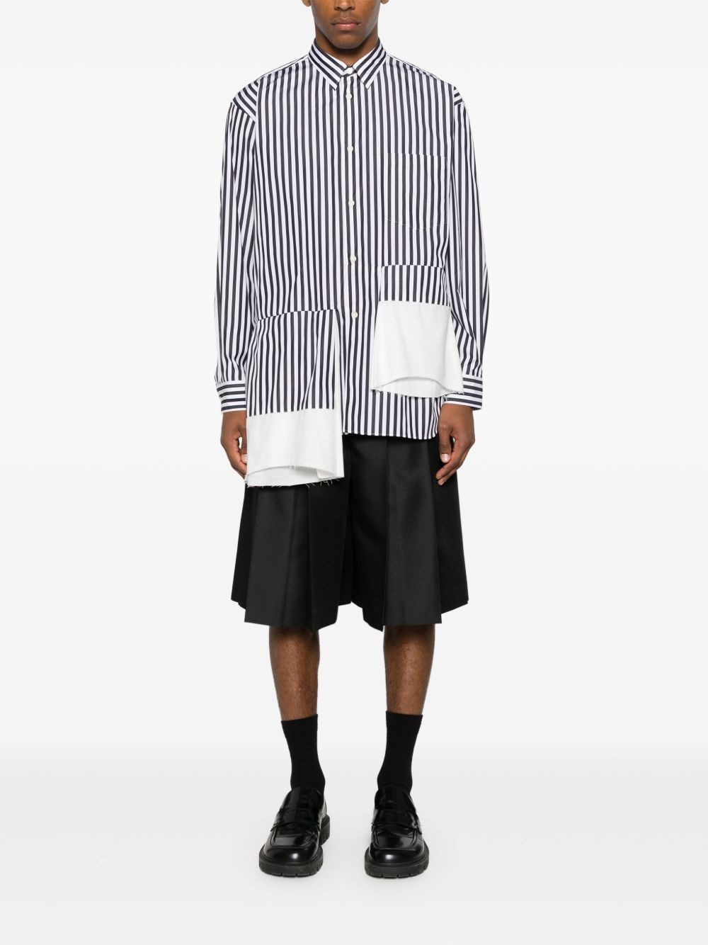 pleated shorts - 2