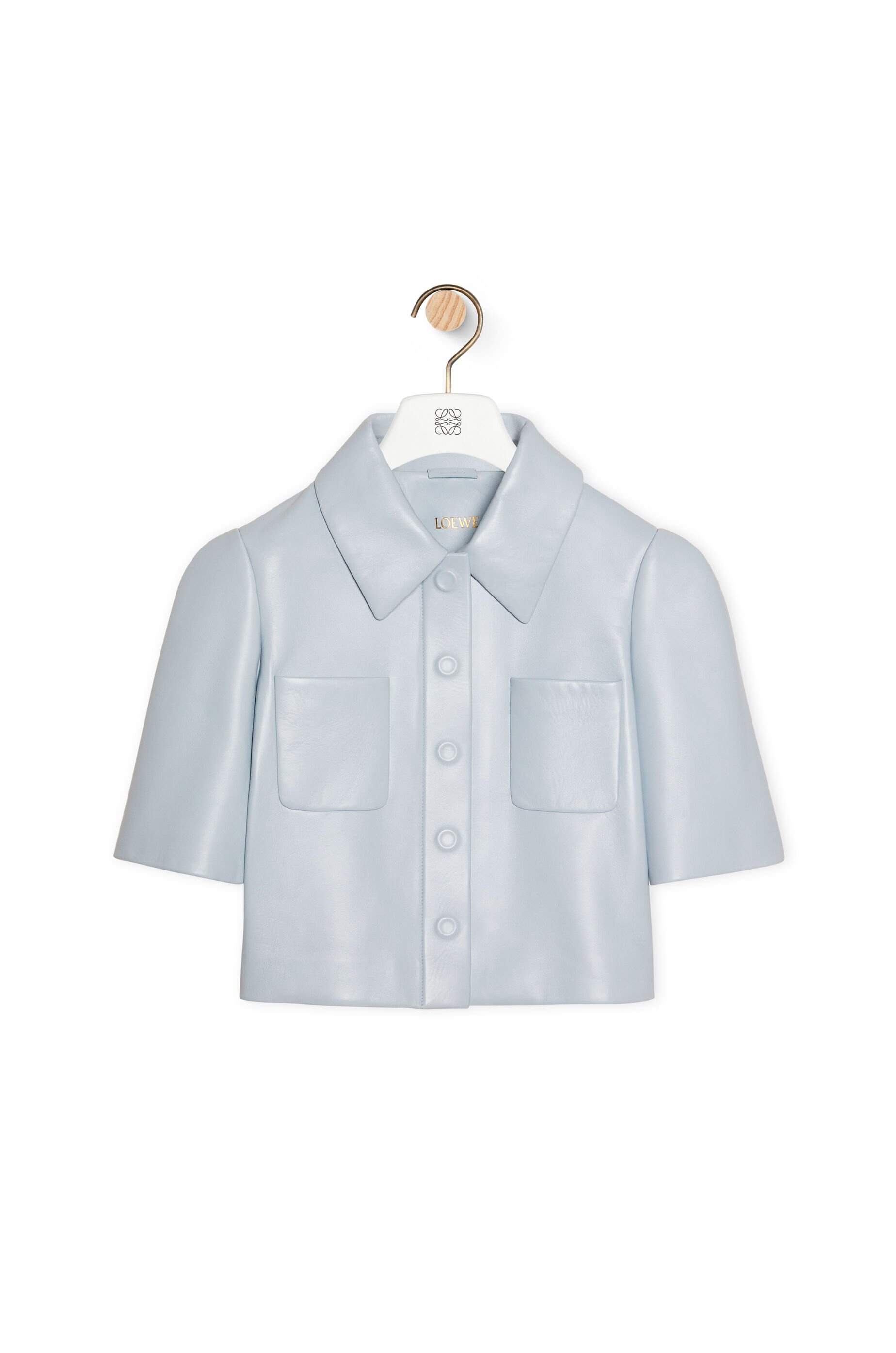 Reproportioned jacket in nappa lambskin - 1