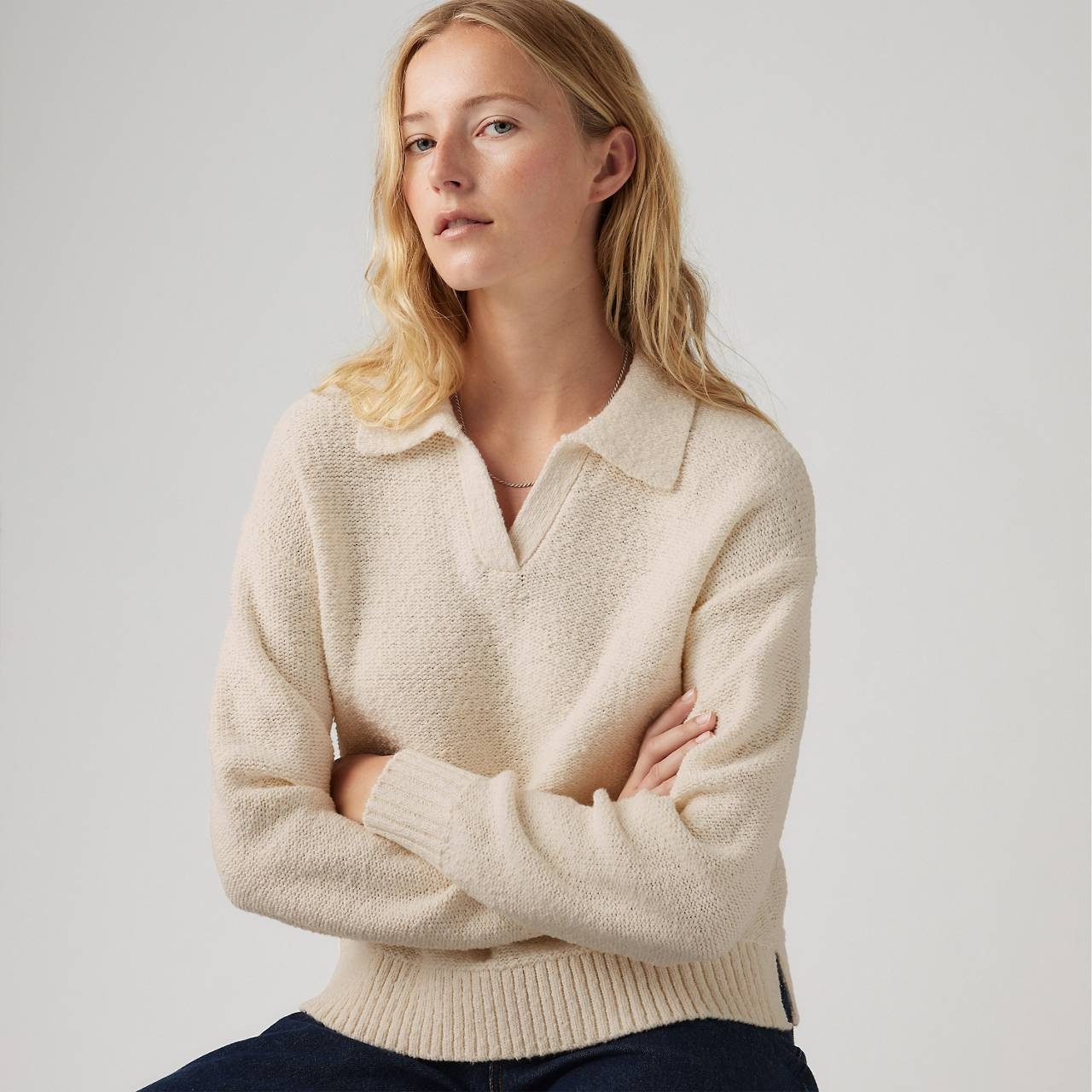 SATELLITE POLO SWEATER - 3