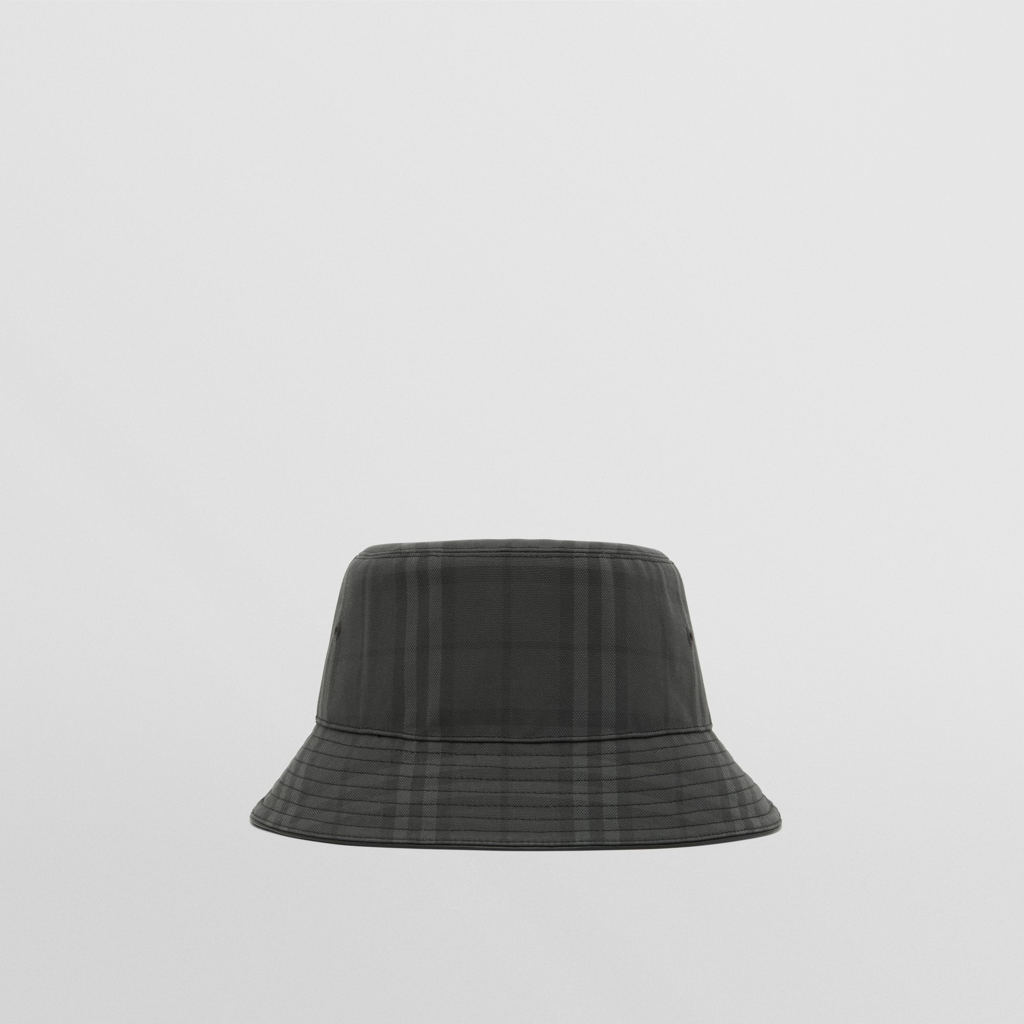 Vintage Check Cotton Bucket Hat - 4