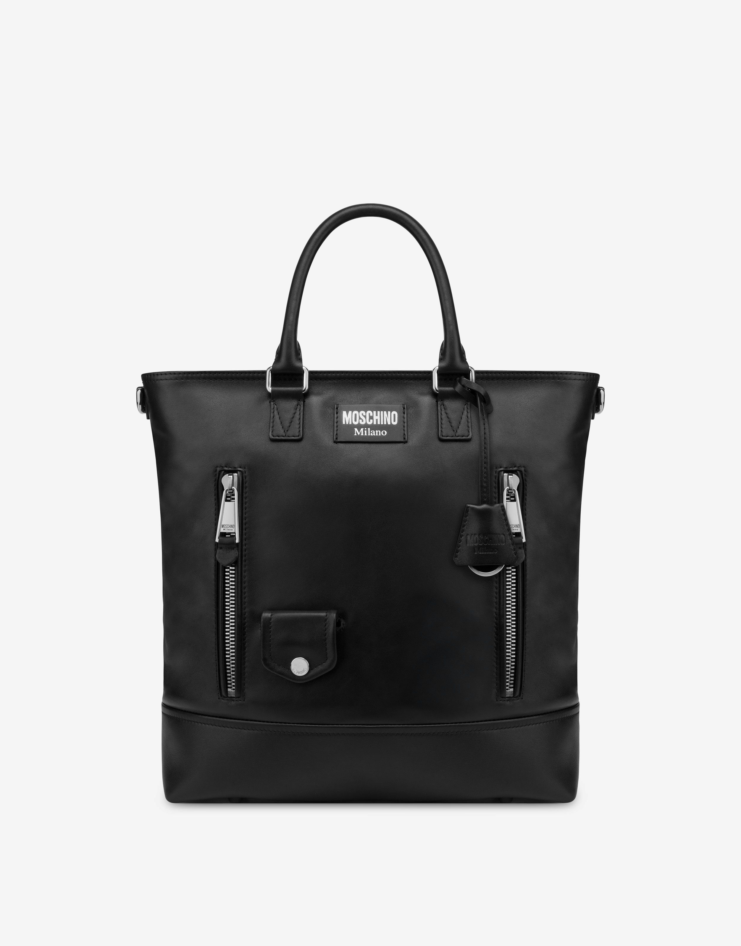 BIKER CALFSKIN SHOPPER - 1