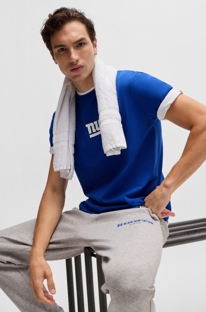 BOSS X NFL STRETCH-COTTON T-SHIRT WITH SPECIAL BRANDING 3