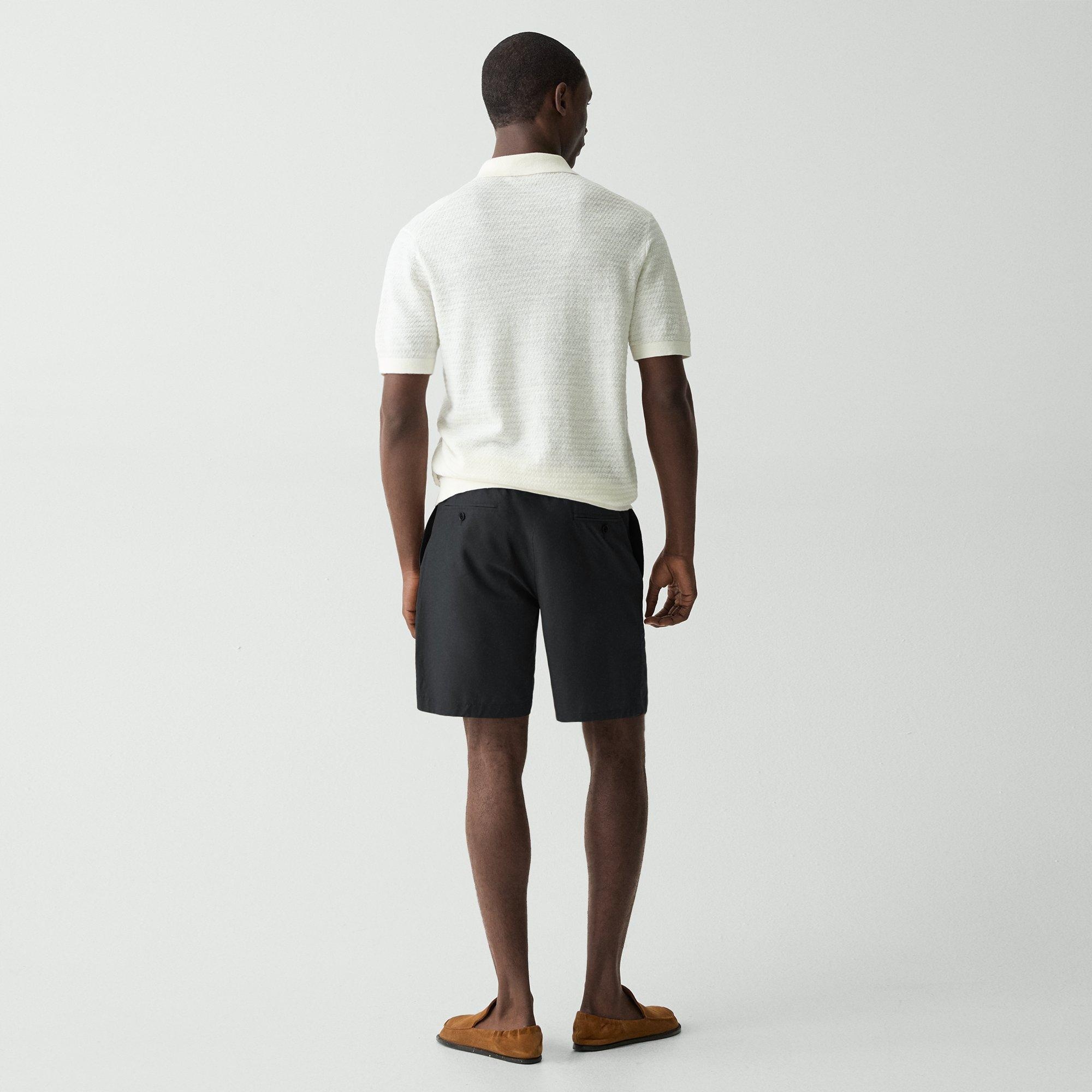 Drawstring Short in Cotton-Blend - 4