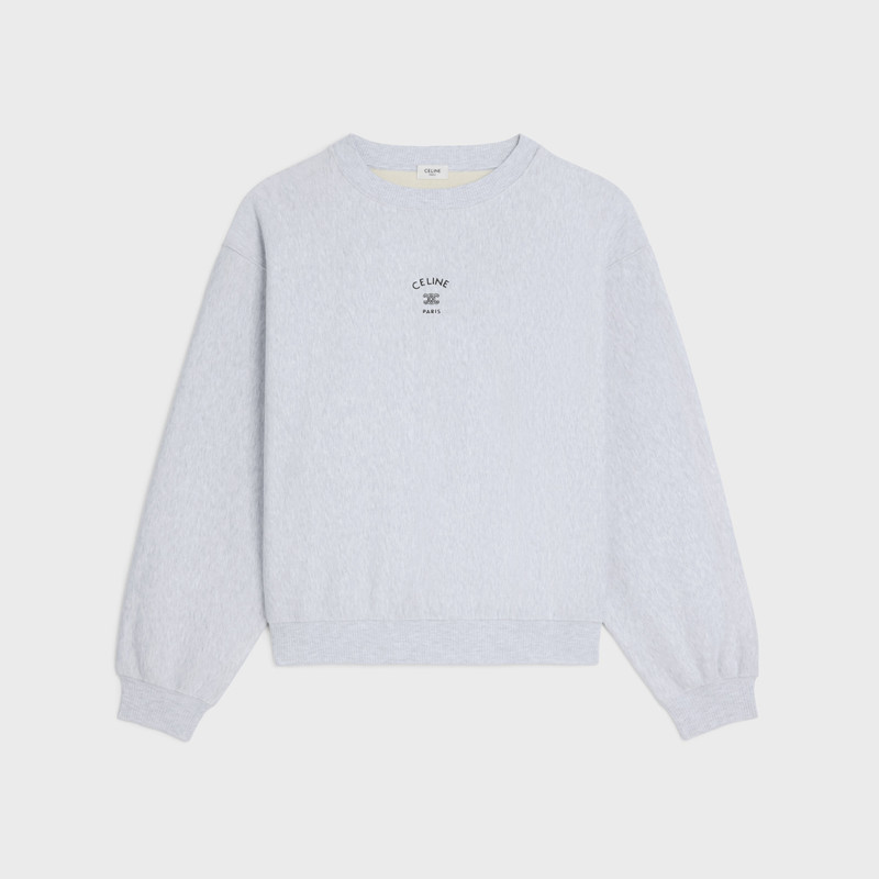loose sweatshirt IN cotton fleece 1