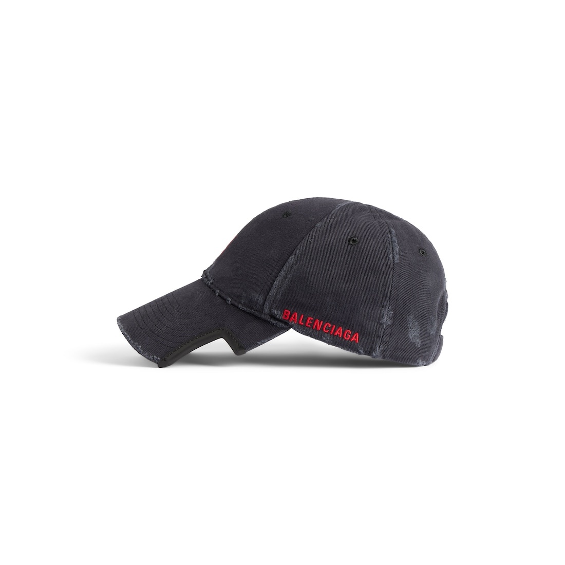 Laurel Classic  Cap in Faded Black/red - 5