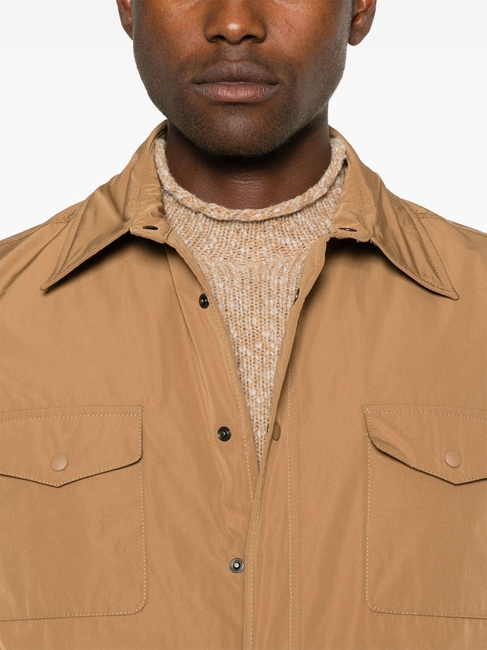 padded shirt jacket - 5
