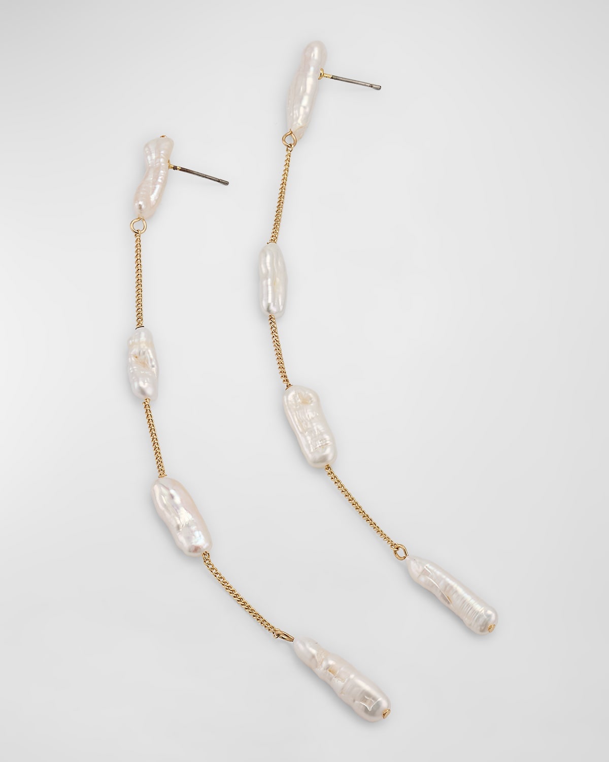 Amun Pearl Dangle Earrings - 3