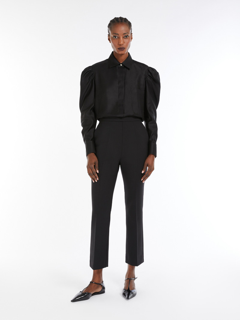 Max Mara NEPETA Wool crêpe trousers outlook