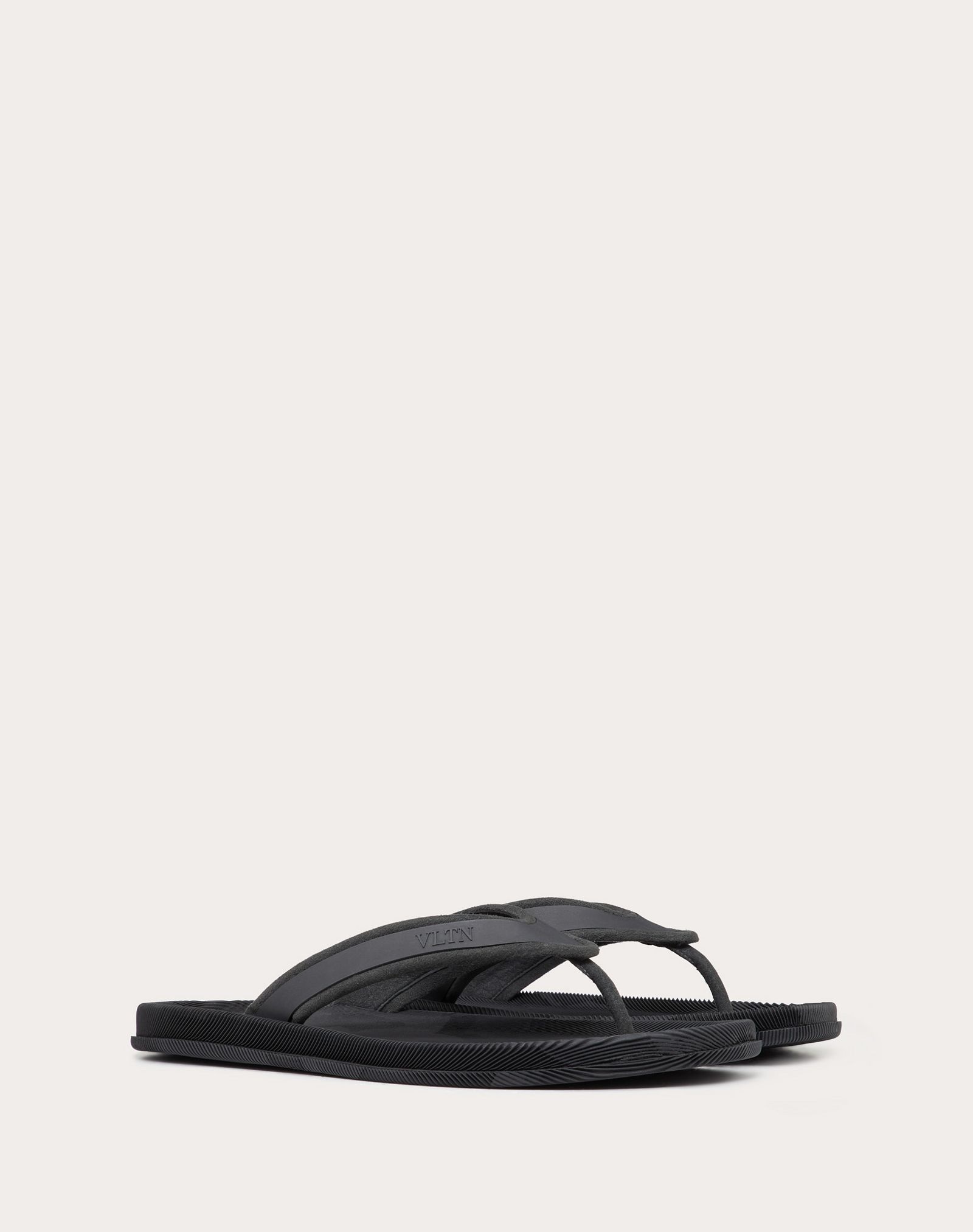 Alcantara and Rubber Flip Flop - 2