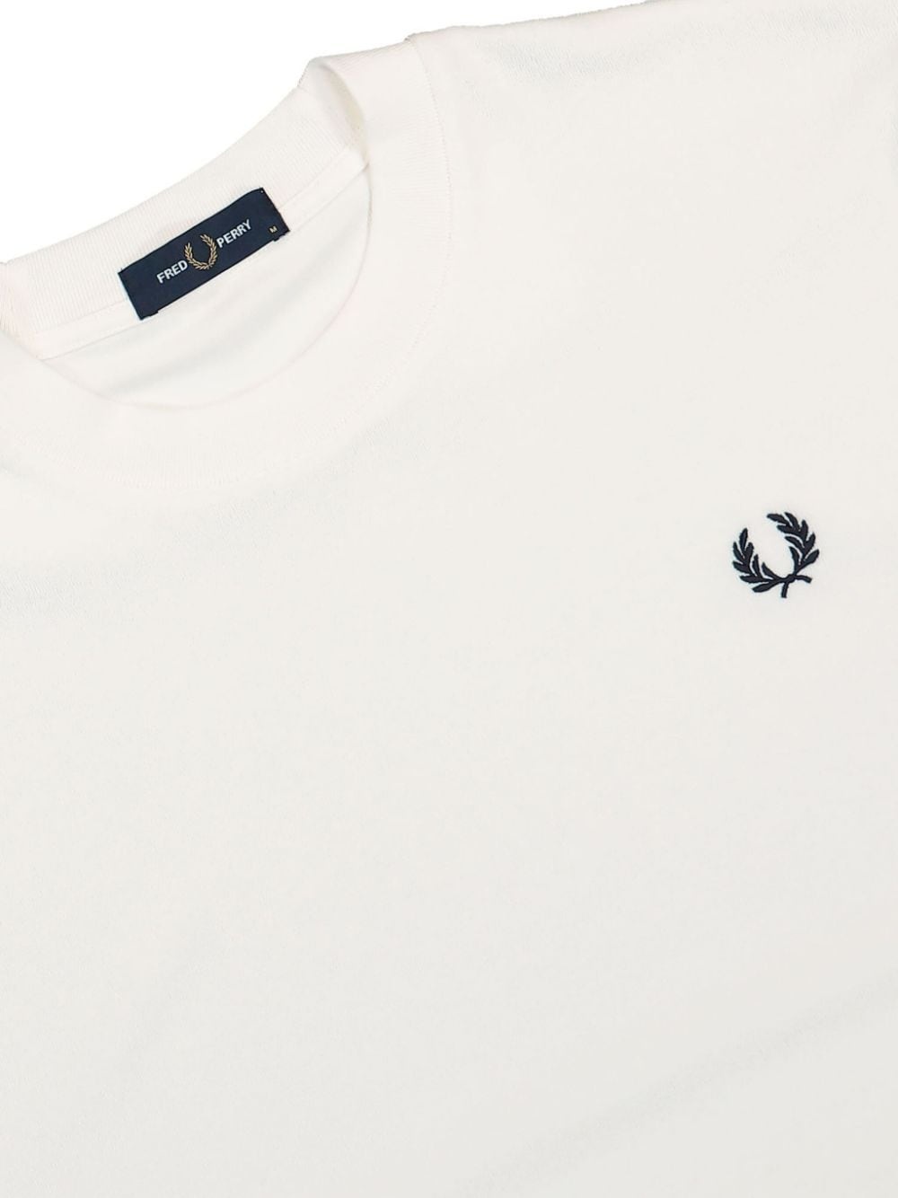 logo-embroidered towelling T-Shirt - 3