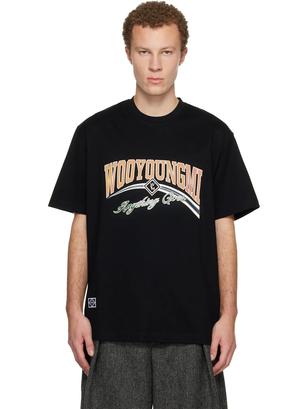 Black Lenticular Logo T-shirt - 1