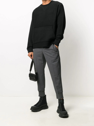 Neil Barrett Travel knitted sweatshirt outlook