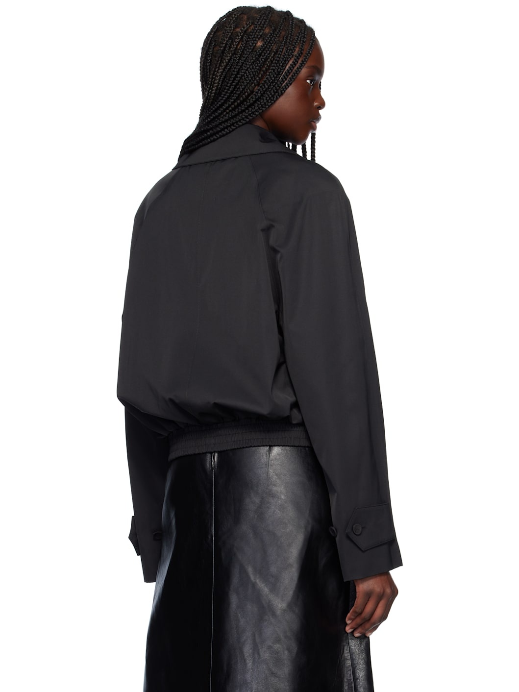 Black Water Repellent Jacket - 3