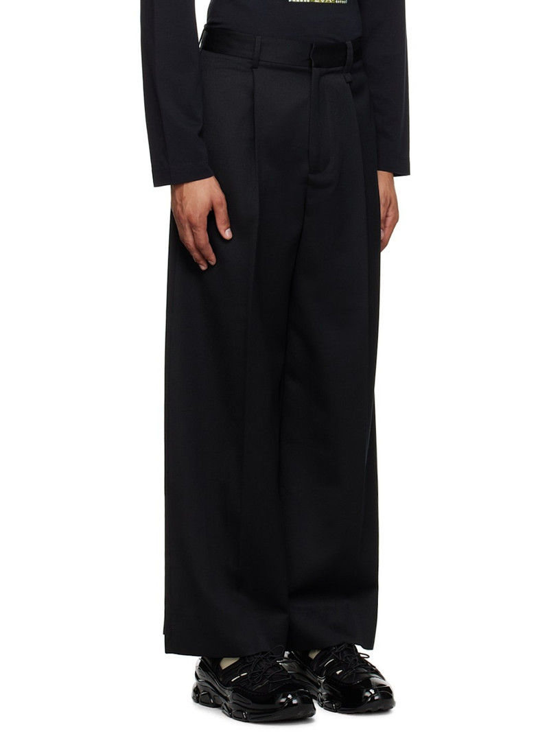 Simone Rocha Black Pleated Trousers outlook