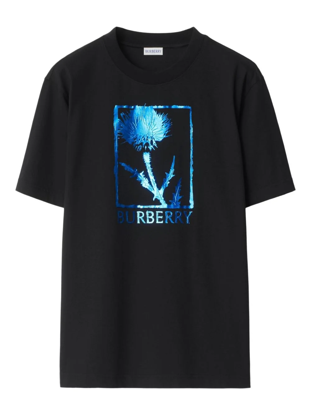 Thistle metallic-logo T-shirt - 1