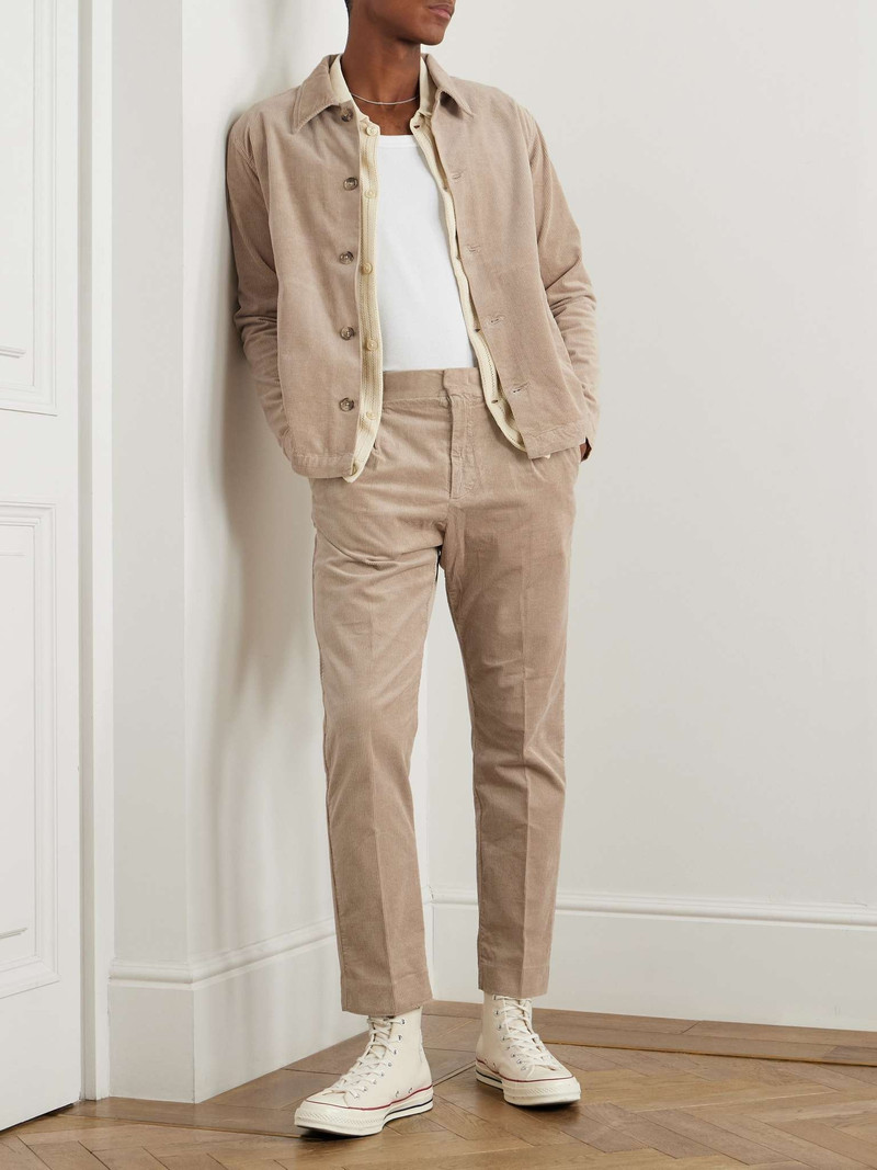 NN07 Bill 1917 Straight-Leg Cotton-Blend Corduroy Trousers outlook