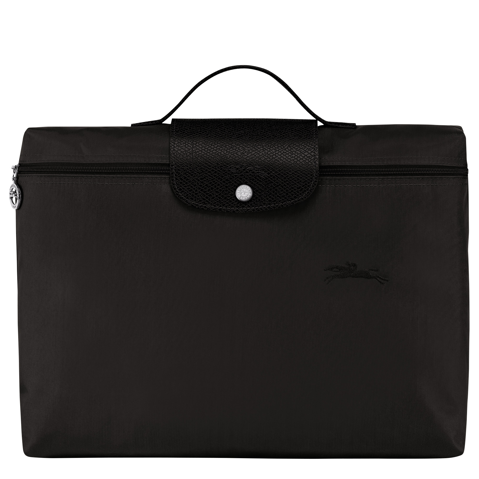 Le Pliage Green S Briefcase Black - Recycled canvas - 1