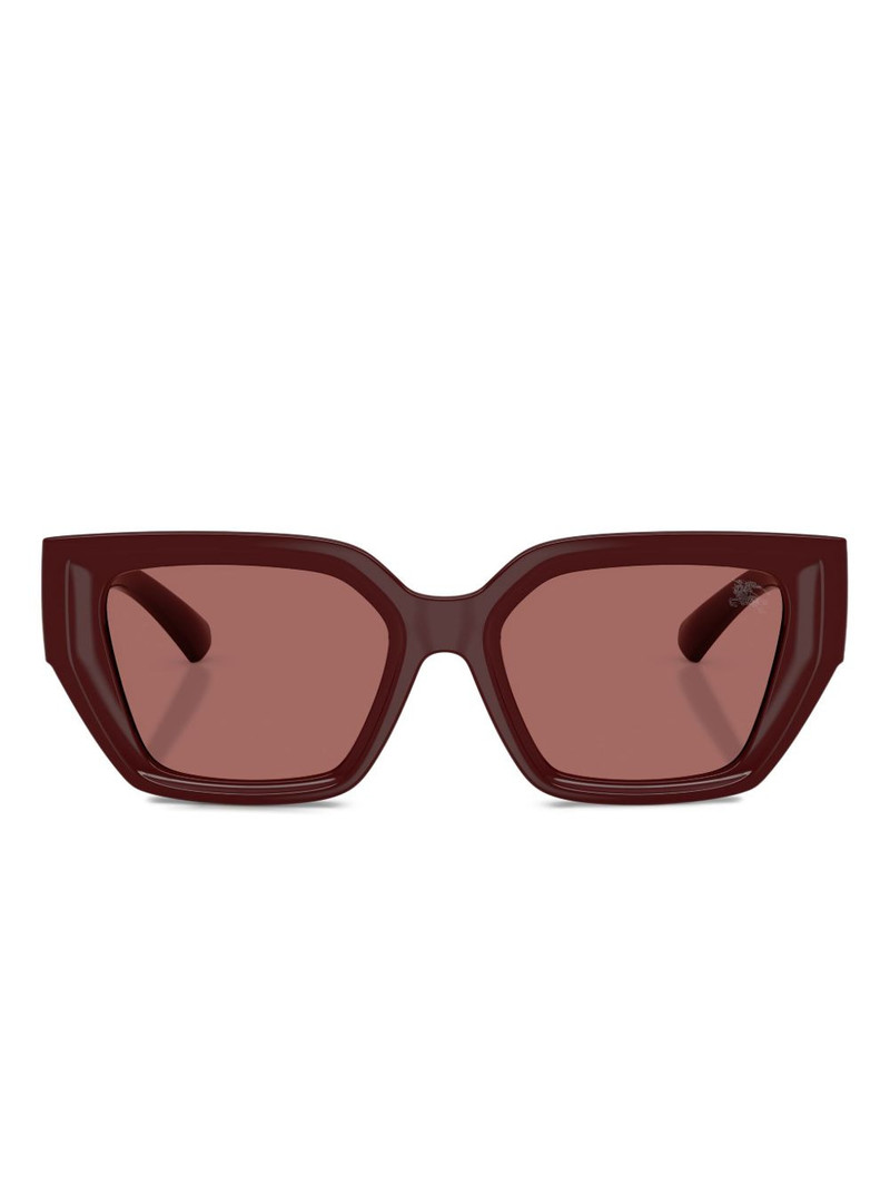geometric-frame sunglasses 1