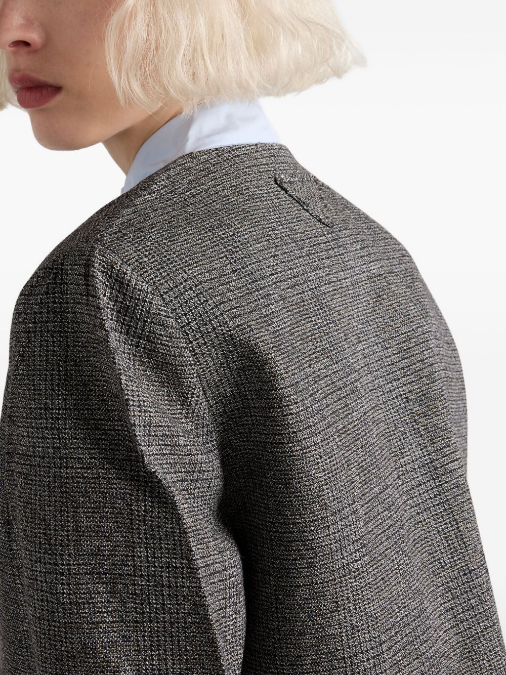 mouliné jacket - 5