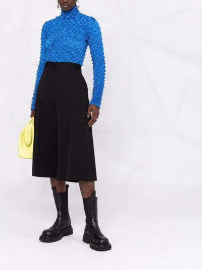 Alexander Wang textured mock-neck jumper outlook