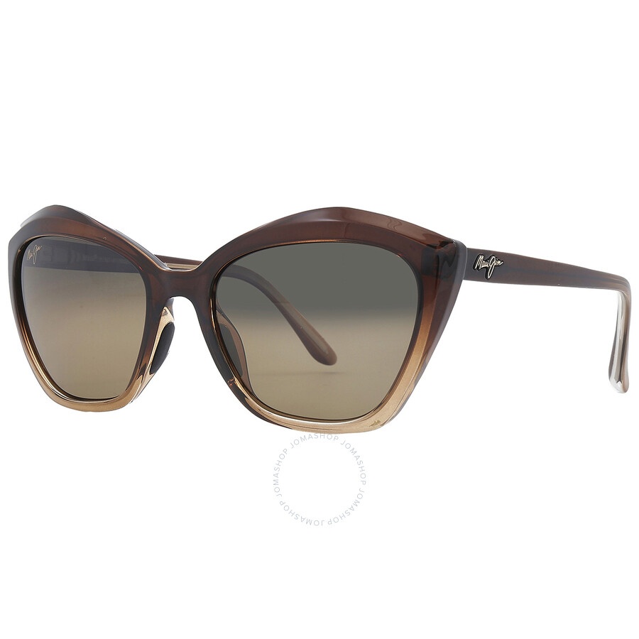 Maui Jim Lotus HCL Bronze Cat Eye Ladies Sunglasses HS827-01 56 - 5