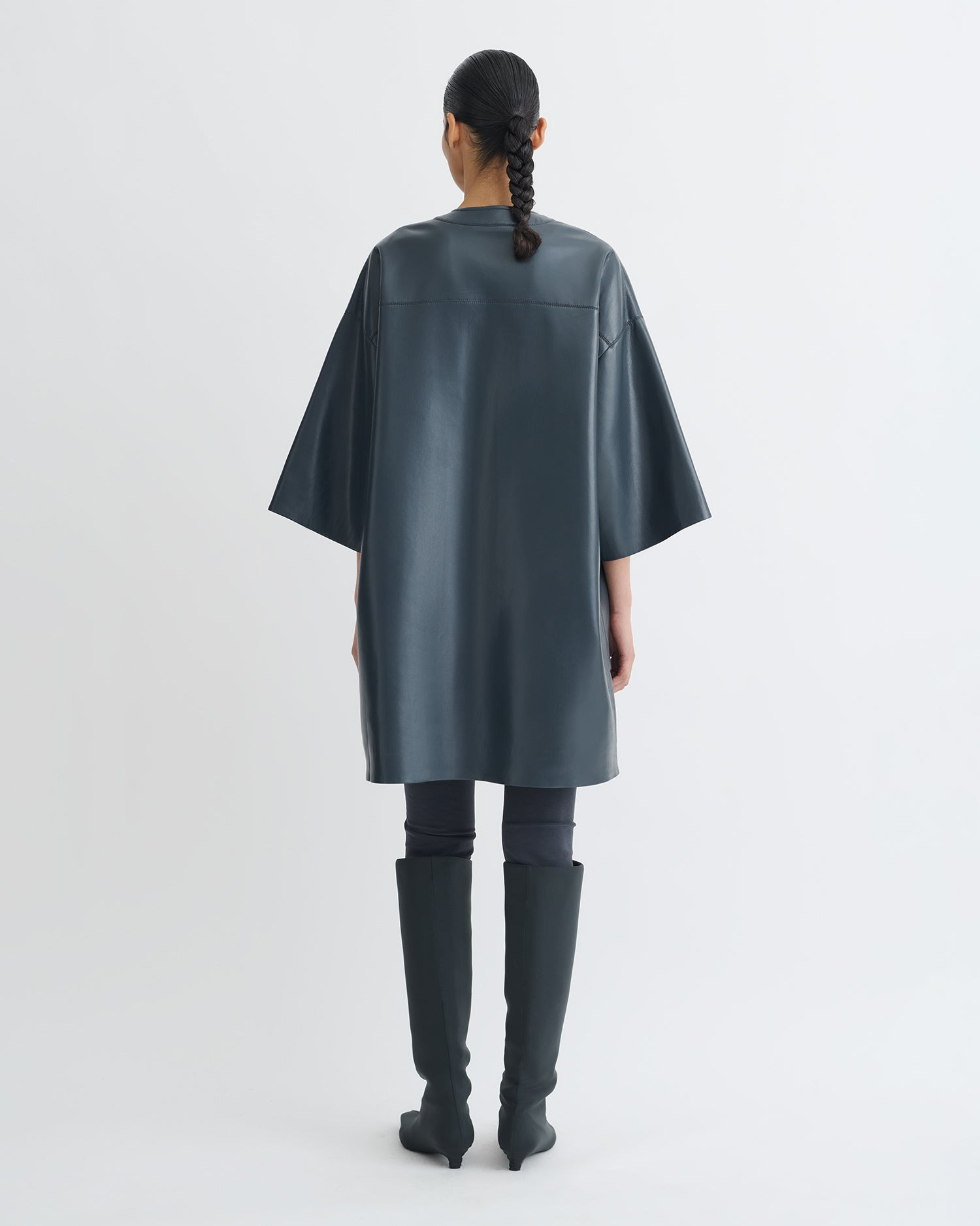 Okobor™ Alt-Leather Mini Dress - 3