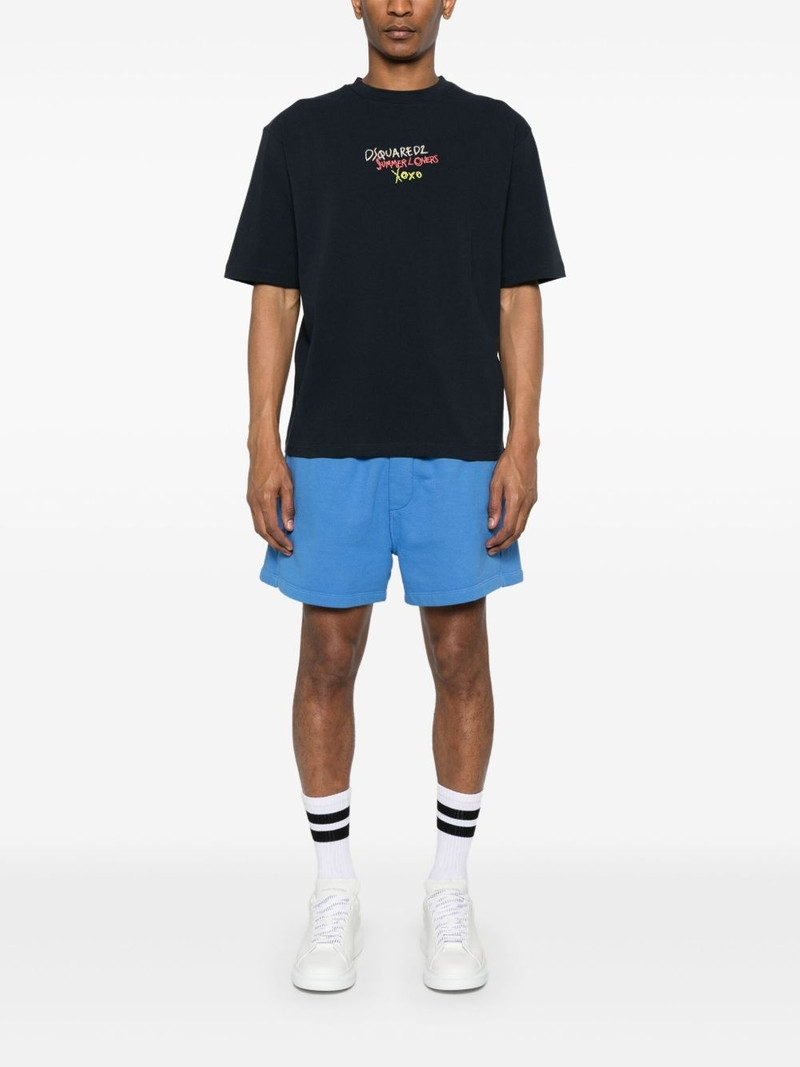 DSQUARED2 logo-embroidered T-shirt outlook