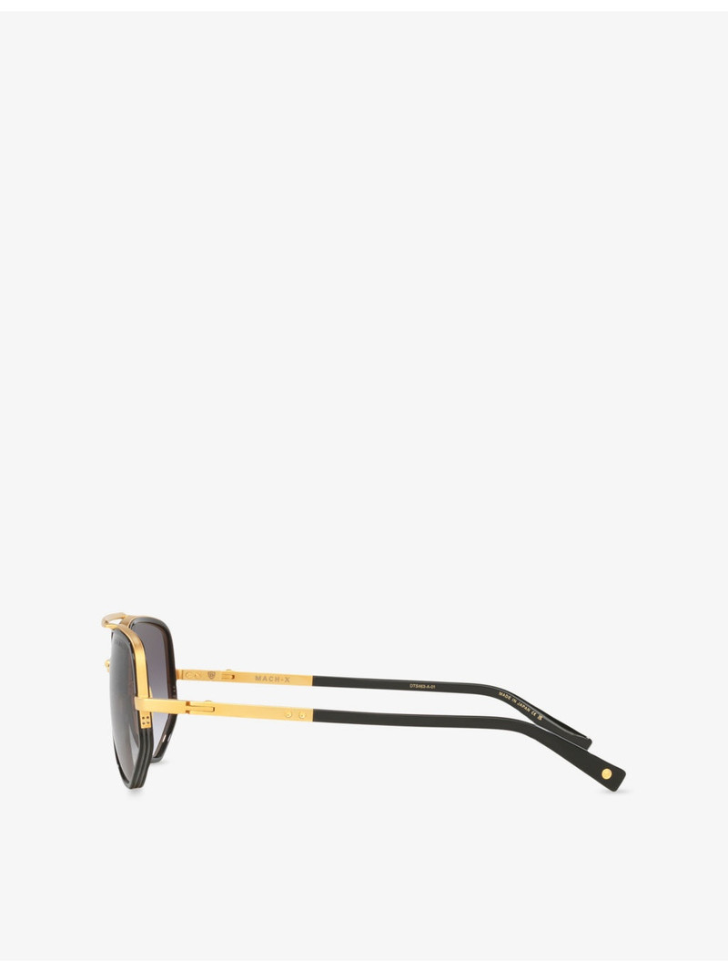 D4000467 Pilot-Frame Acetate Sunglasses 3